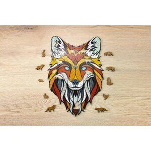 EWA Eco-Wood-Art FOX Classic Puzzle - 141 Pieces - SEALED